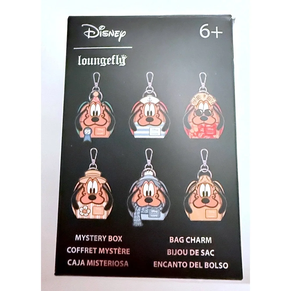 Loungefly Disney Pluto 95th Anniversary Bag Charm Kids OS Orange‎ NEW Sailor Hat